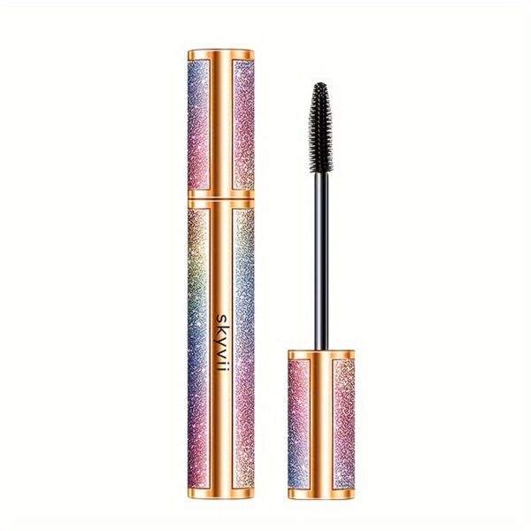 Starry Sky Mascara Lengthening Volumizing Waterproof Sweat Proof Long Lasting Smudge Proof Makeup Holding Curling Thick For Beginner - Image 3