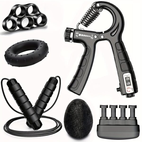 2023 New Finger Exerciser and Grip Strength Trainer for Hand Therapy and Guitar Players - Improve Finger Strength and Dexterity - Image 12