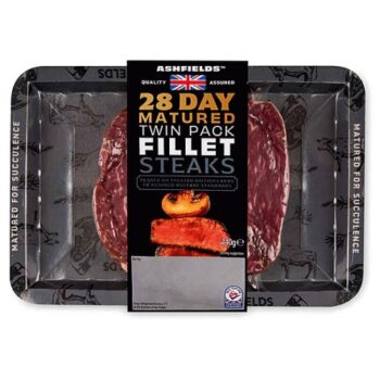 100% British Beef Fillet Steaks 28 Day Matured (2)