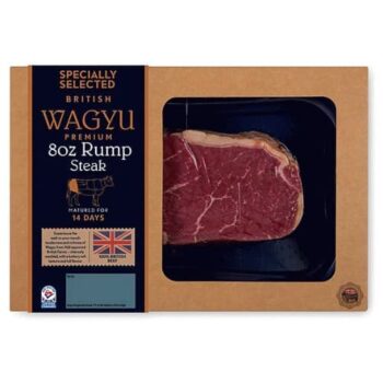 100% British Beef Wagyu Rump Steak