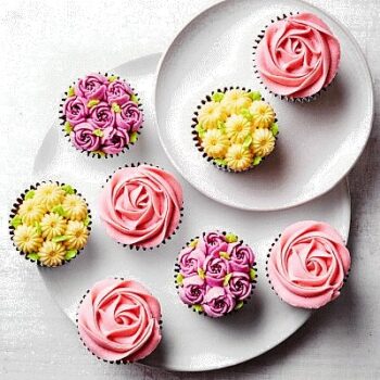 8 Floral Cupcakes (8)