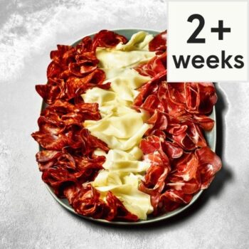 94. Tesco Finest Ruffled Spanish Meat & Iberico Cheese Platter (Serves 6)