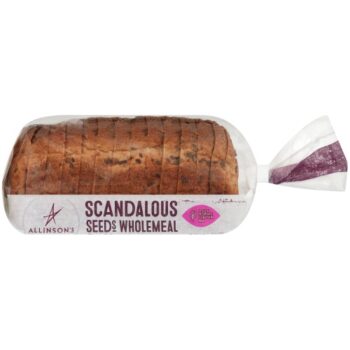 Allinson's Batch Baked Scandalous Seeds Wholemeal Bread Signature Seeded Loaf (650g)