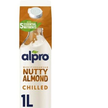 Alpro Almond Original Chilled Dairy Free Milk Alternative (1 Litre)
