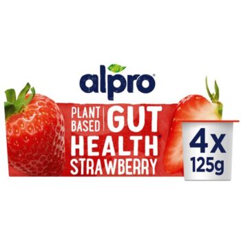 Alpro Strawberry Yogurt (4 x 125g)