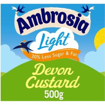 Ambrosia Light 30% Less Sugar & Fat Devon Custard (500g)
