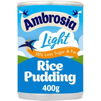 Ambrosia Light Rice Pudding Can (400g)