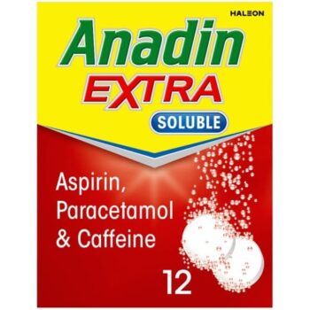 Anadin Extra Soluble Pain Relief Tablets (12)