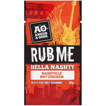 Angus & Oink Rub Me Hella Nashty Nashville Hot Chicken Meat & Vegetable Seasoning (30g)