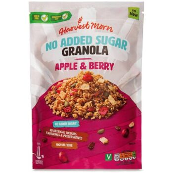 Apple & Berry No Added Sugar Granola