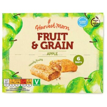 Apple Fruit & Grain Bars (6)