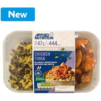 Applied Nutrition High Protein Chicken Tikka With Rice