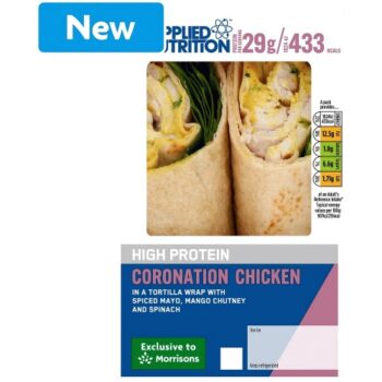 Applied Nutrition High Protein Coronation Chicken Wrap