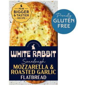 Artisan Sourdough Mozzarella & Garlic Flatbread (210g)