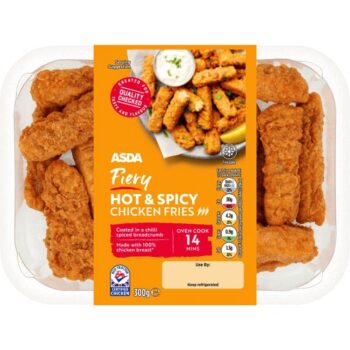 ASDA Fiery Hot & Spicy Chicken Fries