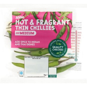 ASDA Hot & Fragrant Thin Chillies