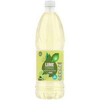 ASDA Lime Cordial (1 Litre)