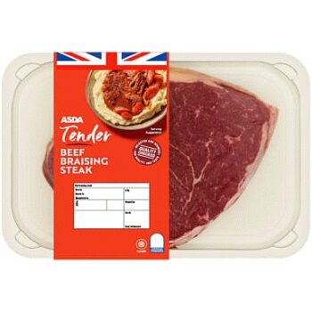 ASDA Tender Beef Braising Steak