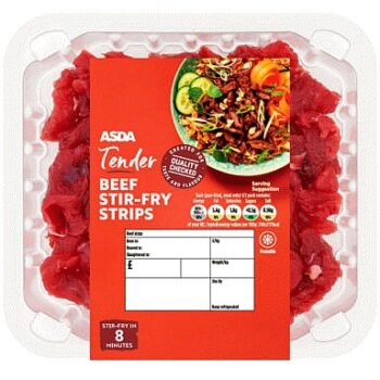 ASDA Tender Beef Stir-Fry Strips