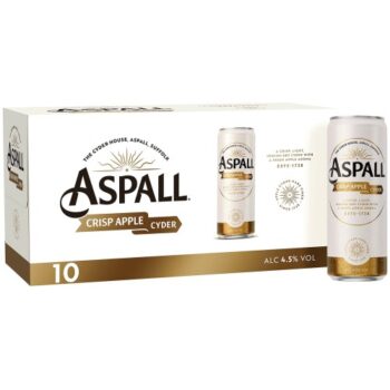 Aspall Crisp Apple Cans (10 x 330ml)