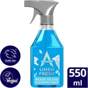 Astonish Linen Fresh Disinfectant Ready to Use (550ml)