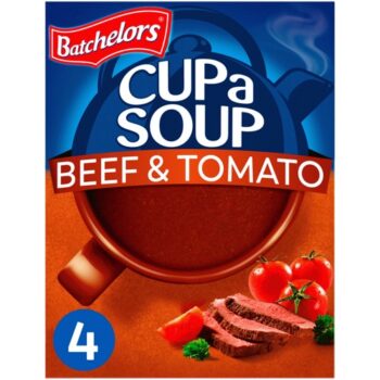 Batchelors Cup a Soup Beef & Tomato 4 Sachets (4 x 88g)