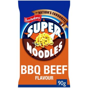 Batchelors Super Noodles BBQ Beef Flavour Instant Noodle Block (90g)