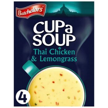 Batchelors Thai Chicken & Lemongrass Cup a Soup (4 x 88g)