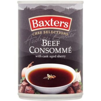 Baxters Luxury Beef Consomme Soup with Cask Aged Sherry (400g)