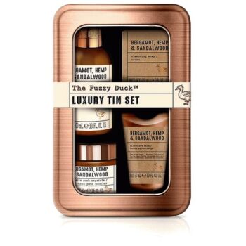 Baylis & Harding The Fuzzy Duck Bergamot Hemp & Sandalwood Men's Luxury Tin Set