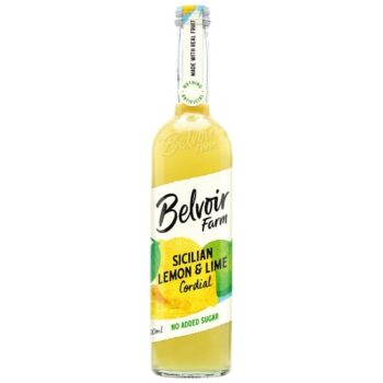 Belvoir Farm No Added Sugar Sicilian Lemon & Lime Cordial (500ml)