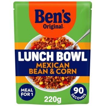 Ben's Original Lunch Bowl Mexican Style Bean & Corn (220g)
