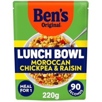 Ben's Original Lunch Bowl Moroccan Style Chickpea & Raisin (220g)