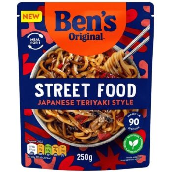 Ben's Original Street Food Japanese Teriyaki Style Noodles (250g)