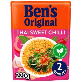 Ben's Original Thai Sweet Chilli Microwave Rice (220g)