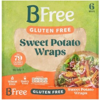 BFree Gluten Free Sweet Potato Wraps (6 x 42g)