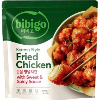 bibigo Korean Style Fried Chicken with Sweet & Spicy sauce (350g)