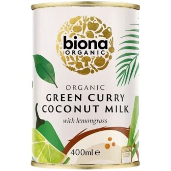 Biona Organic Green Curry Coconut Milk (400ml)