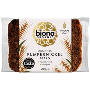 Biona Organic Pumpernickel Bread Sliced (500g)