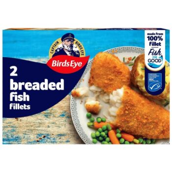 Birds Eye 2 Breaded Fish Fillets (200g)