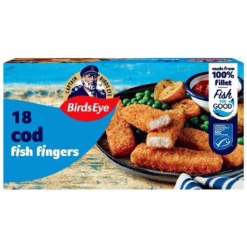 Birds Eye 20 Cod Fish Fingers (504g)