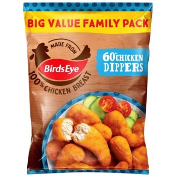Birds Eye 60 Chicken Dippers (1.1kg)