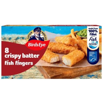 Birds Eye 8 Crispy Battered Fish Fingers (8 x 224g)