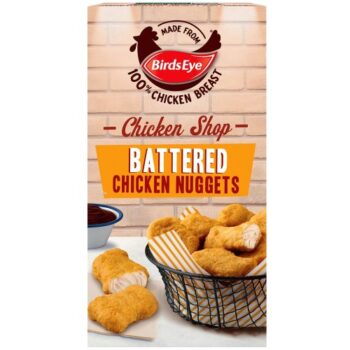 Birds Eye Chicken Shop Battered Chicken Nuggets