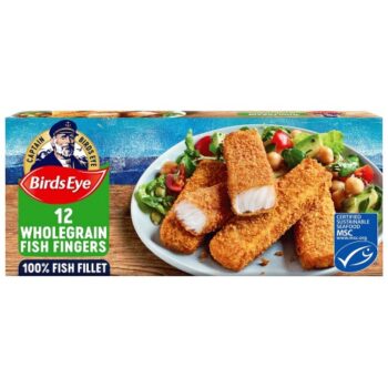 Birds Eye Wholegrain 12 Fish Fingers (360g)