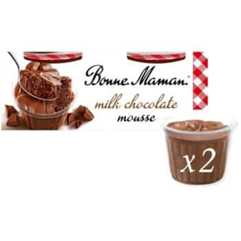 Bonne Maman Chocolate Mousse Dessert (2 x 70g)