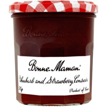 Bonne Maman Rhubarb & Strawberry Conserve (370g)