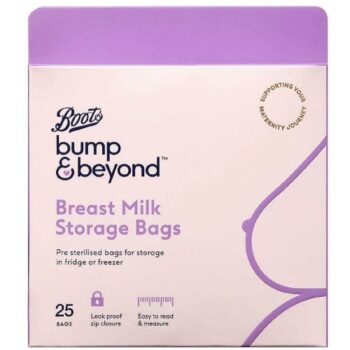 Boots Bump & Beyond Breast Milk Store Bags