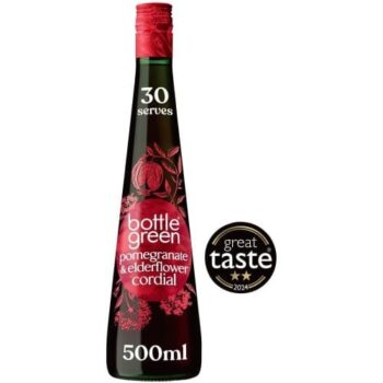 Bottlegreen Pomegranate Elderflower Cordial (500ml)