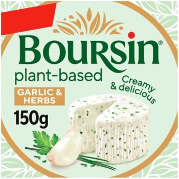 Boursin Garlic & Herbs Vegan Alternative to Cheese (150g)